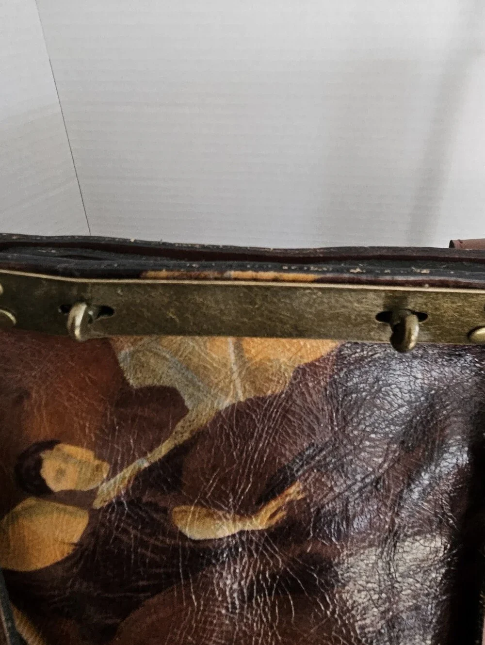 Patricia Nash Renaissance Revival Benvenuto Leather Tote Bag Limited Edition - Picture 9 of 16
